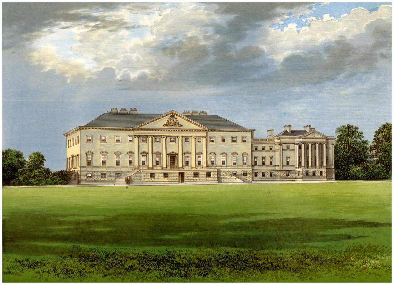 Nostell Priory, Yorkshire, Heimat der Familie Winn, um 1880 von Unbekannt