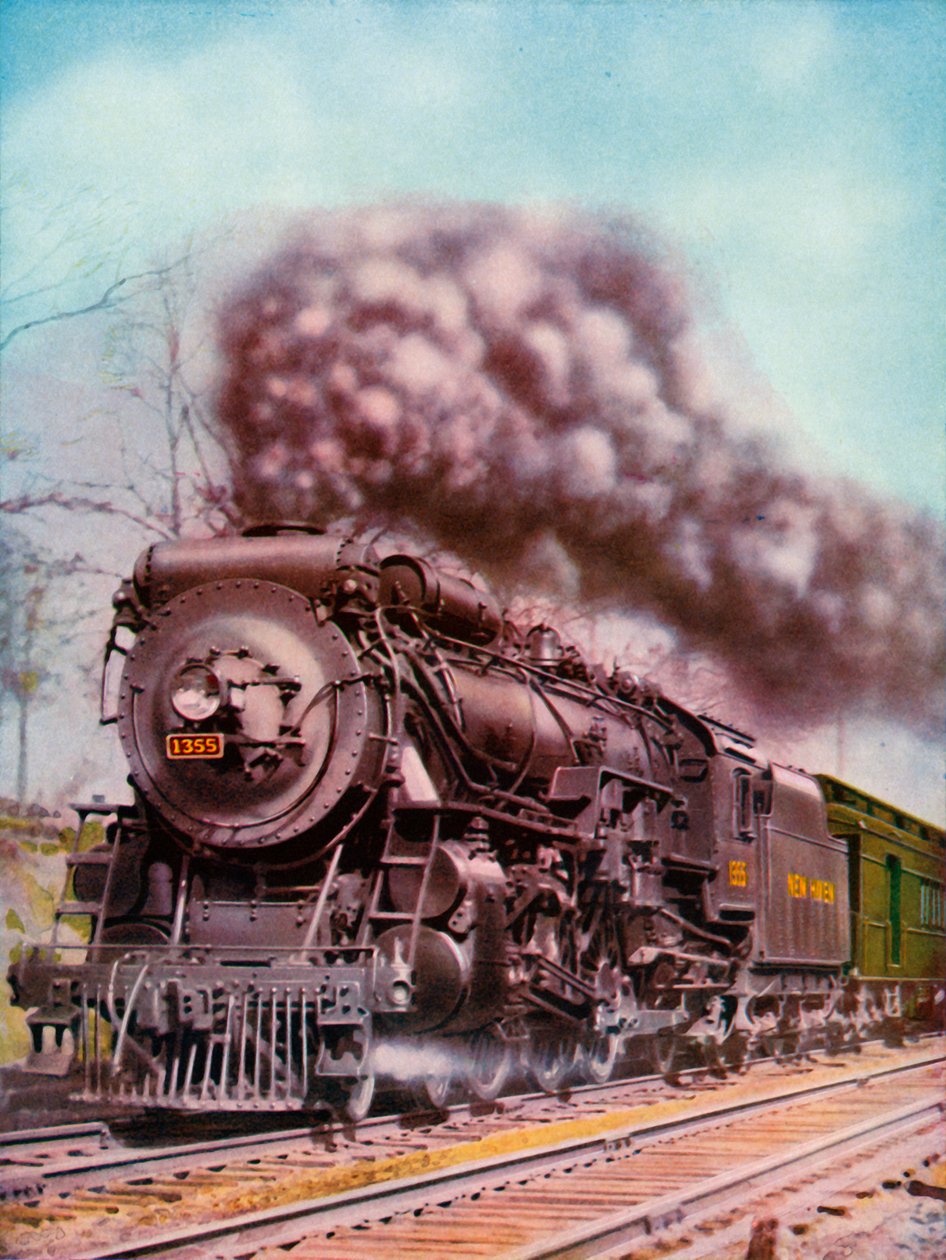 Auf der New York, New Haven und Hartford Railroad, 1935-36 von Unbekannt