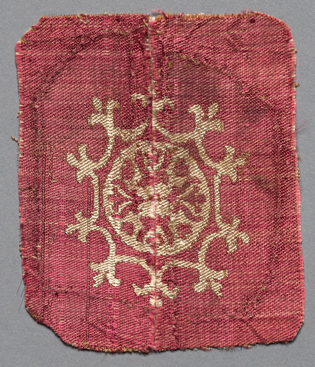 Ornament von einer Tunika, zwei Fragmente zu einem verbunden von Unbekannt