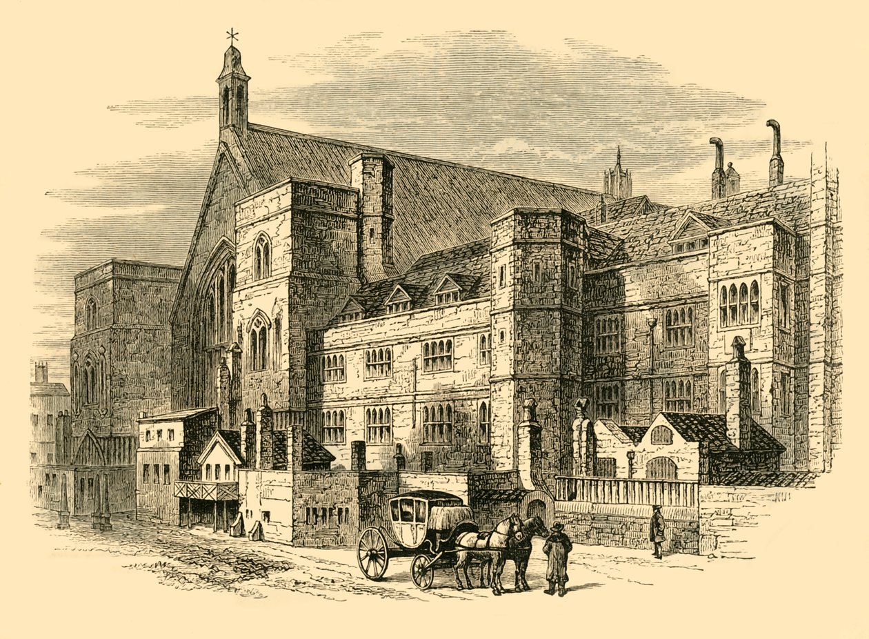 Palasthof im achtzehnten Jahrhundert, 1881 von Unbekannt