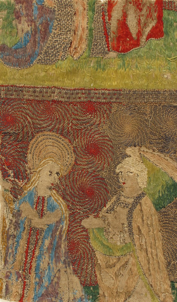 Tafel mit der Jungfrau und Gabriel Annunciate, deutsch, 15. Jahrhundert von Unbekannt