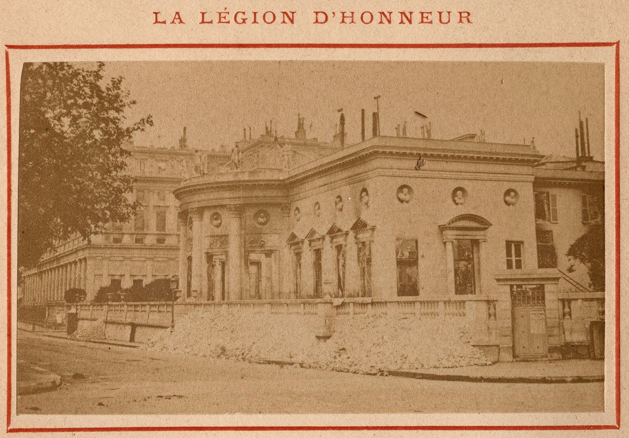 Pariser Kommune (1871): Blick auf den Palais de la Légion d