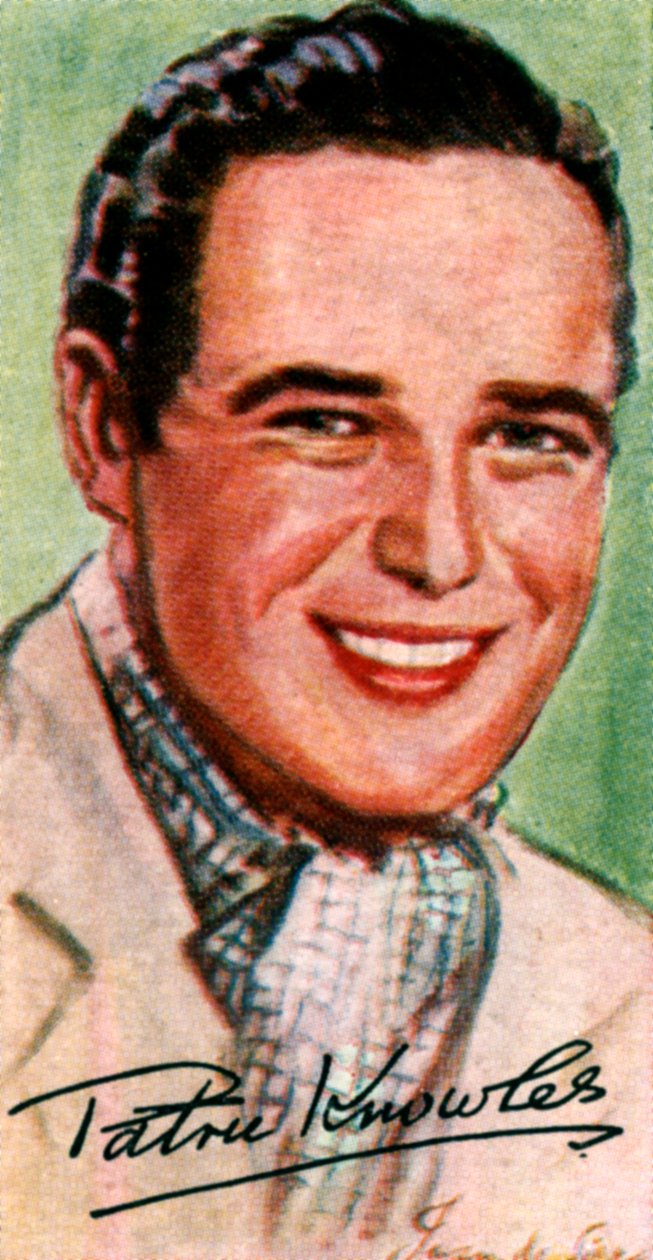 Patric Knowles, 1911-1995, englisch geborener Filmschauspieler, 20. Jahrhundert von Unbekannt