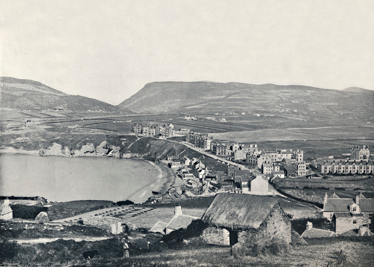 Port Erin - Panoramablick auf die Stadt und ihre Umgebung, 1895 von Unbekannt