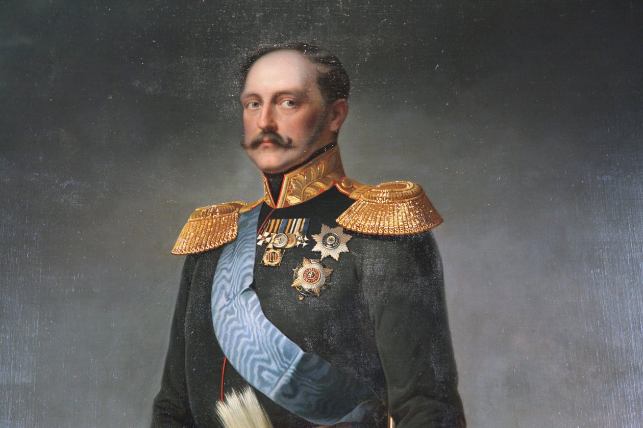 Porträt von Kaiser Nikolaus I. von Unbekannt