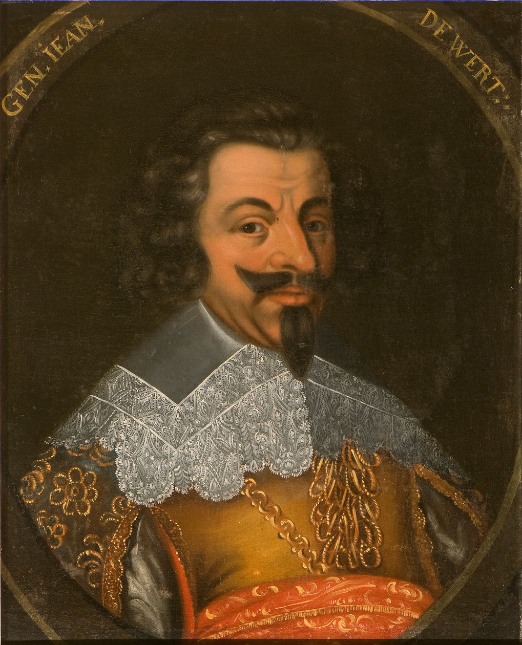 Porträt von Johann von Werth 1591-1652, erste Hälfte des 17. Jahrhunderts von Unbekannt