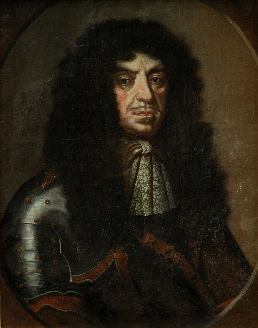 Porträt von Johann II. Kasimir Wasa 1609-1672, König von Polen und Großherzog von Litauen, zweite Hälfte des 17. Jahrhunderts von Unbekannt