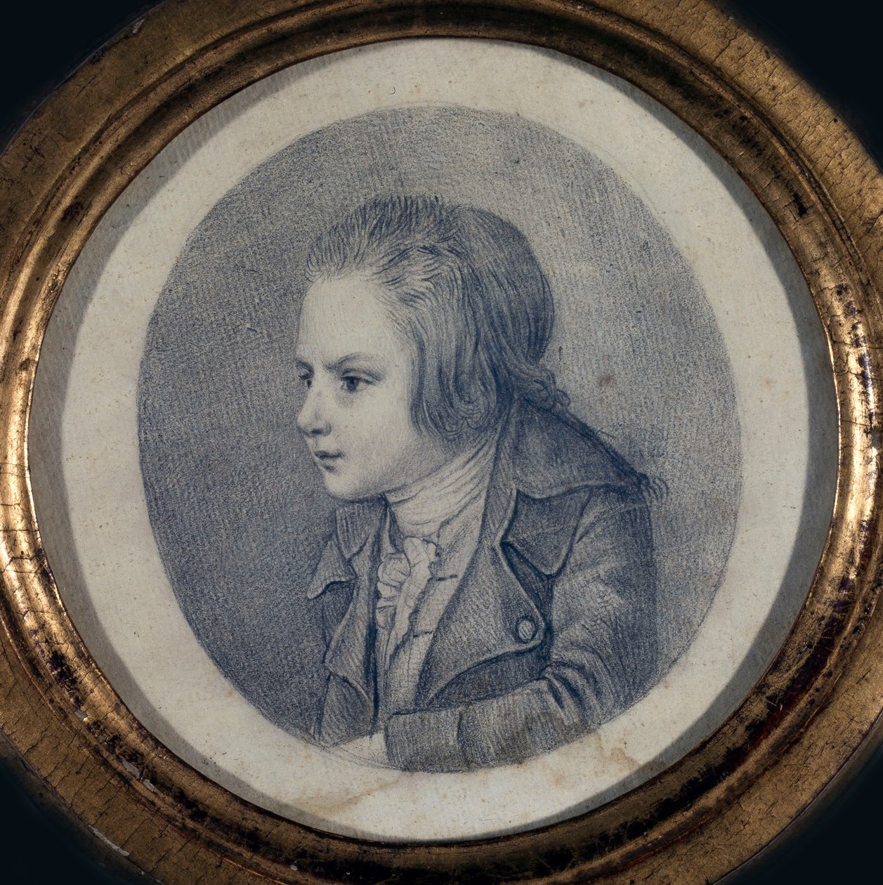 Porträt von Louis-Charles, Prinz von Frankreich 1785-1795, frühe 1790er Jahre von Unbekannt