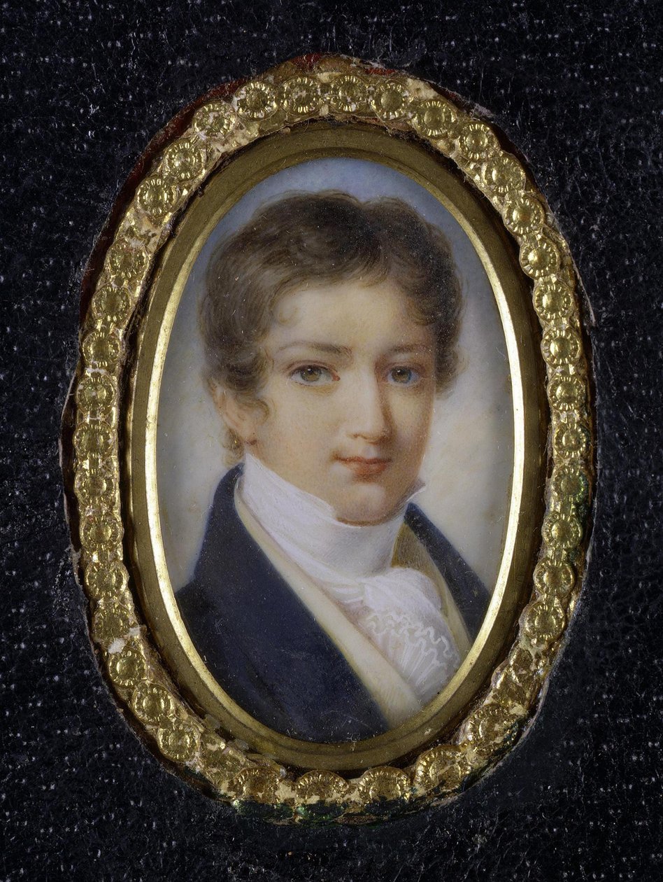 Porträt von Prinz Dmitry Petrovich Volkonsky, erstes Viertel des 19. Jahrhunderts von Unbekannt