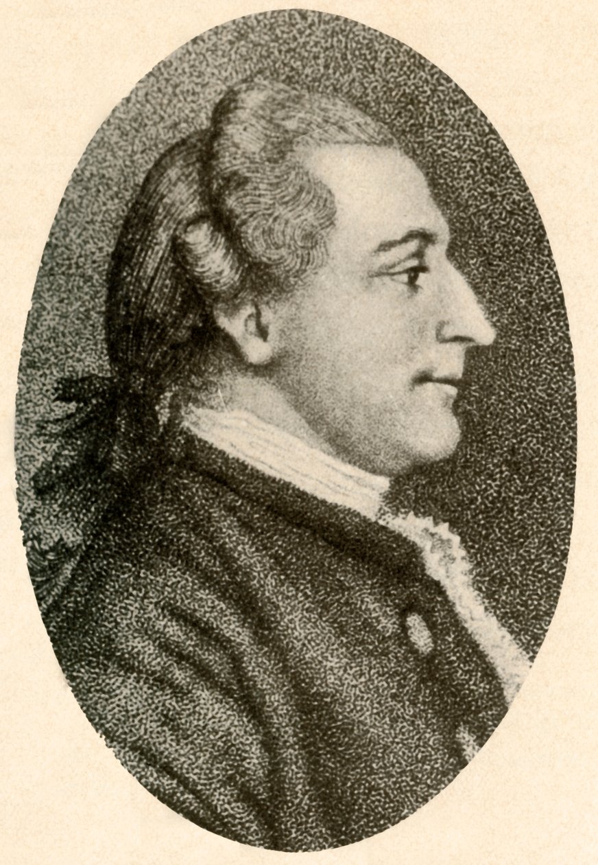Porträt von W. H. Drayton, Esq., mit Haaren in Puff und Queue arrangiert, um 1770, 1937 von Unbekannt