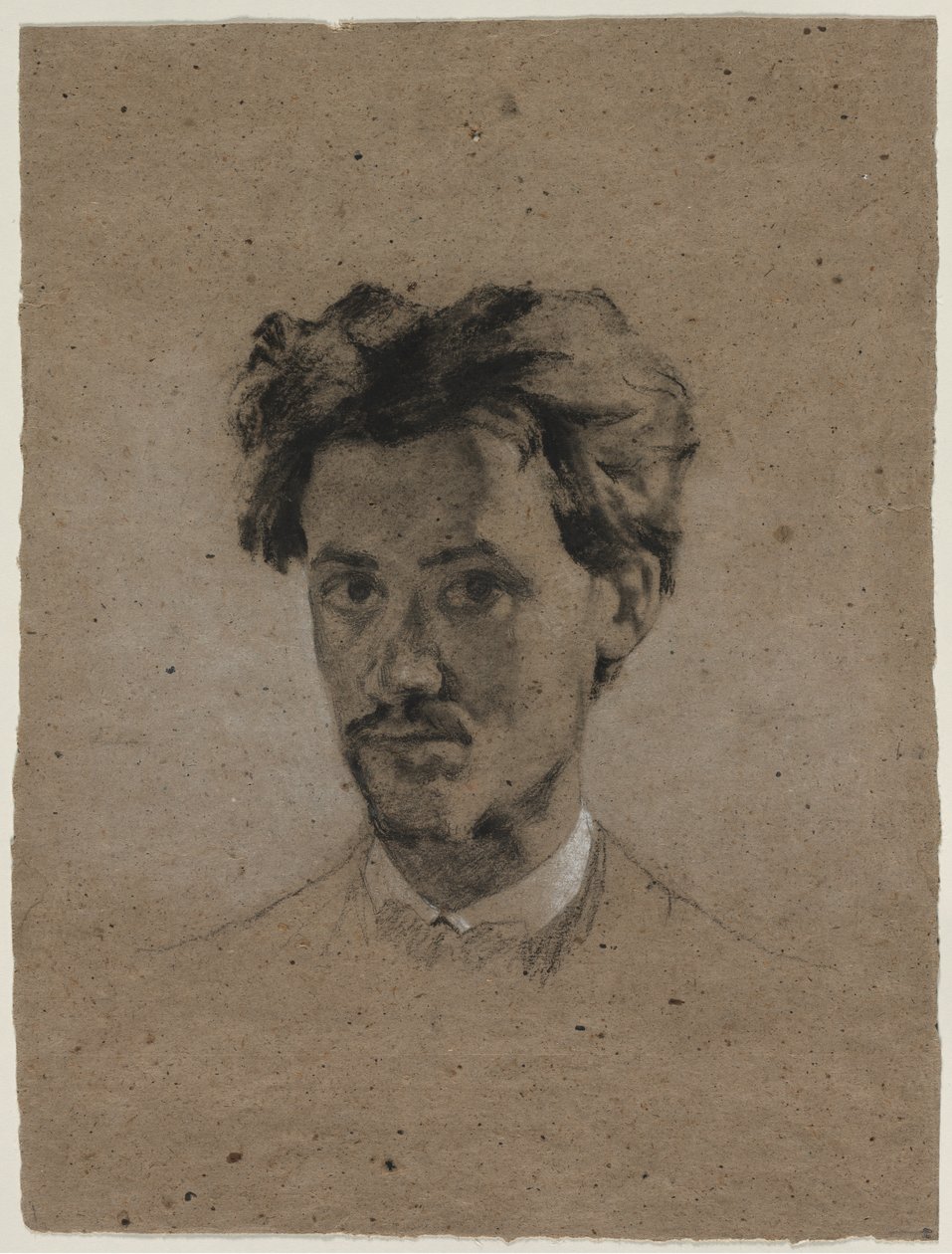 Porträt eines jungen Mannes, um 1865-1875 von Unbekannt