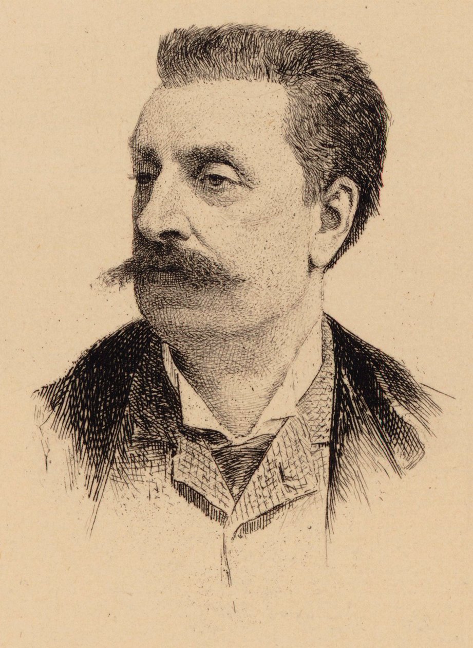 Porträt des Komponisten Victorin de Joncières, 1839-1903 von Unbekannt