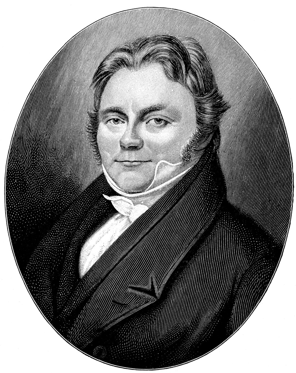 Porträt des Chemikers Jöns Jakob Berzelius 1779-1848, 1830er Jahre von Unbekannt