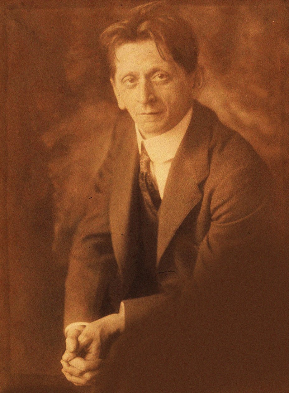 Porträt des Komponisten Alexander von Zemlinsky 1871-1942, 1915 von Unbekannt