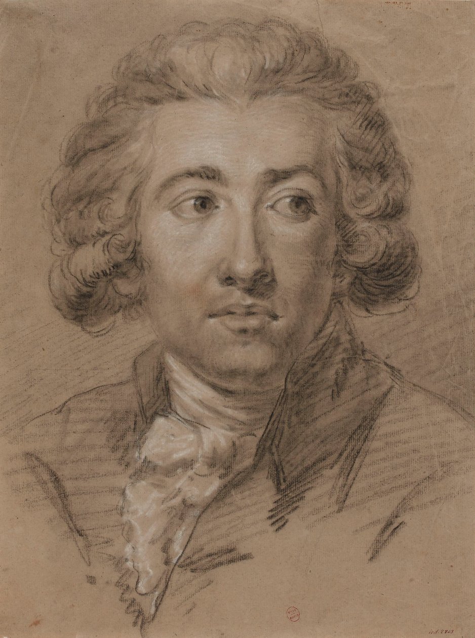 Porträt des Komponisten André Ernest Modeste Grétry 1741-1813, 2. Hälfte des 18. Jahrhunderts von Unbekannt
