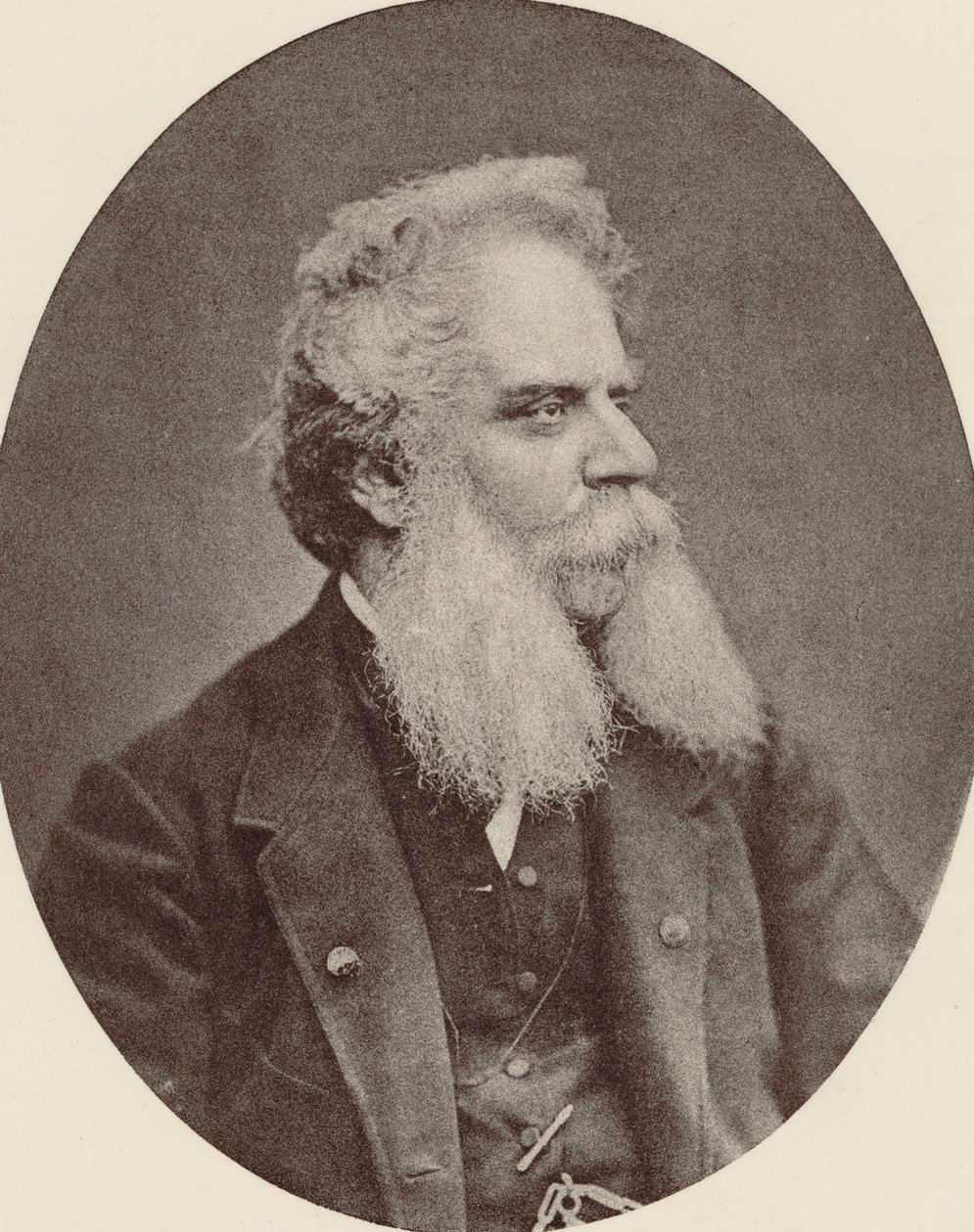Porträt des Komponisten Federico Ricci 1809-1877, ca. 1870 von Unbekannt