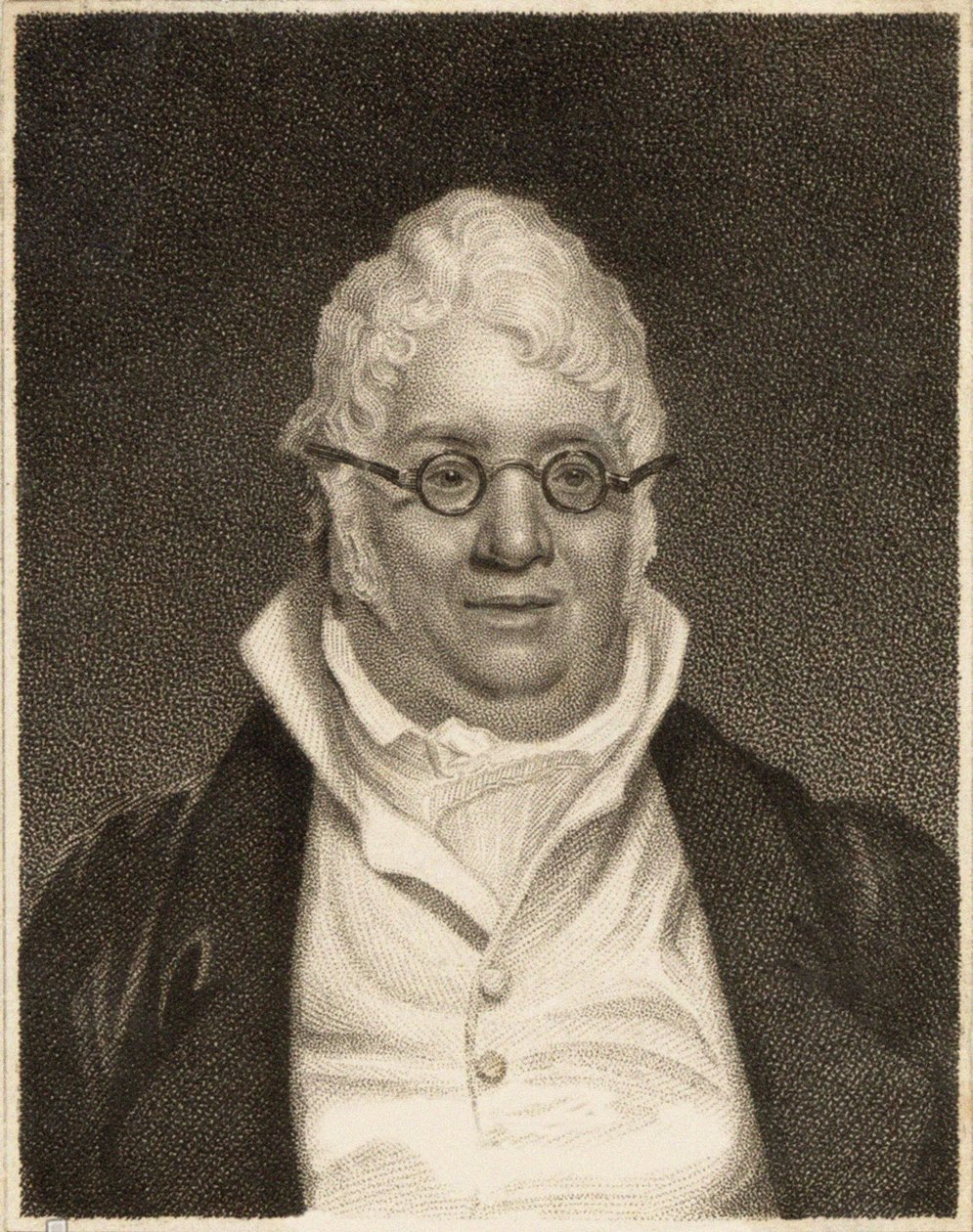 Porträt des Komponisten James Hook von Unbekannt