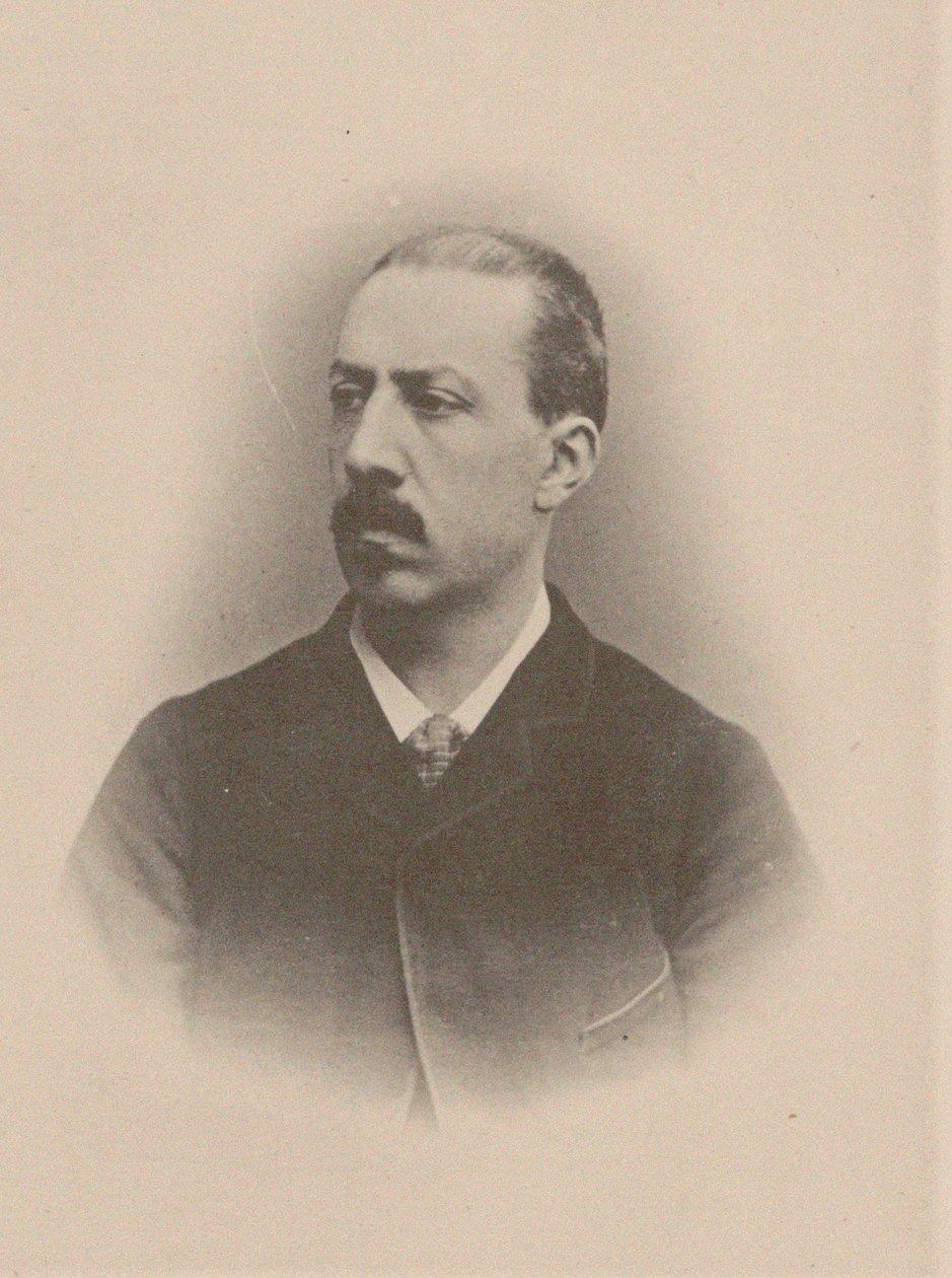 Porträt des Organisten und Komponisten Charles-Marie Widor 1844-1937 von Unbekannt