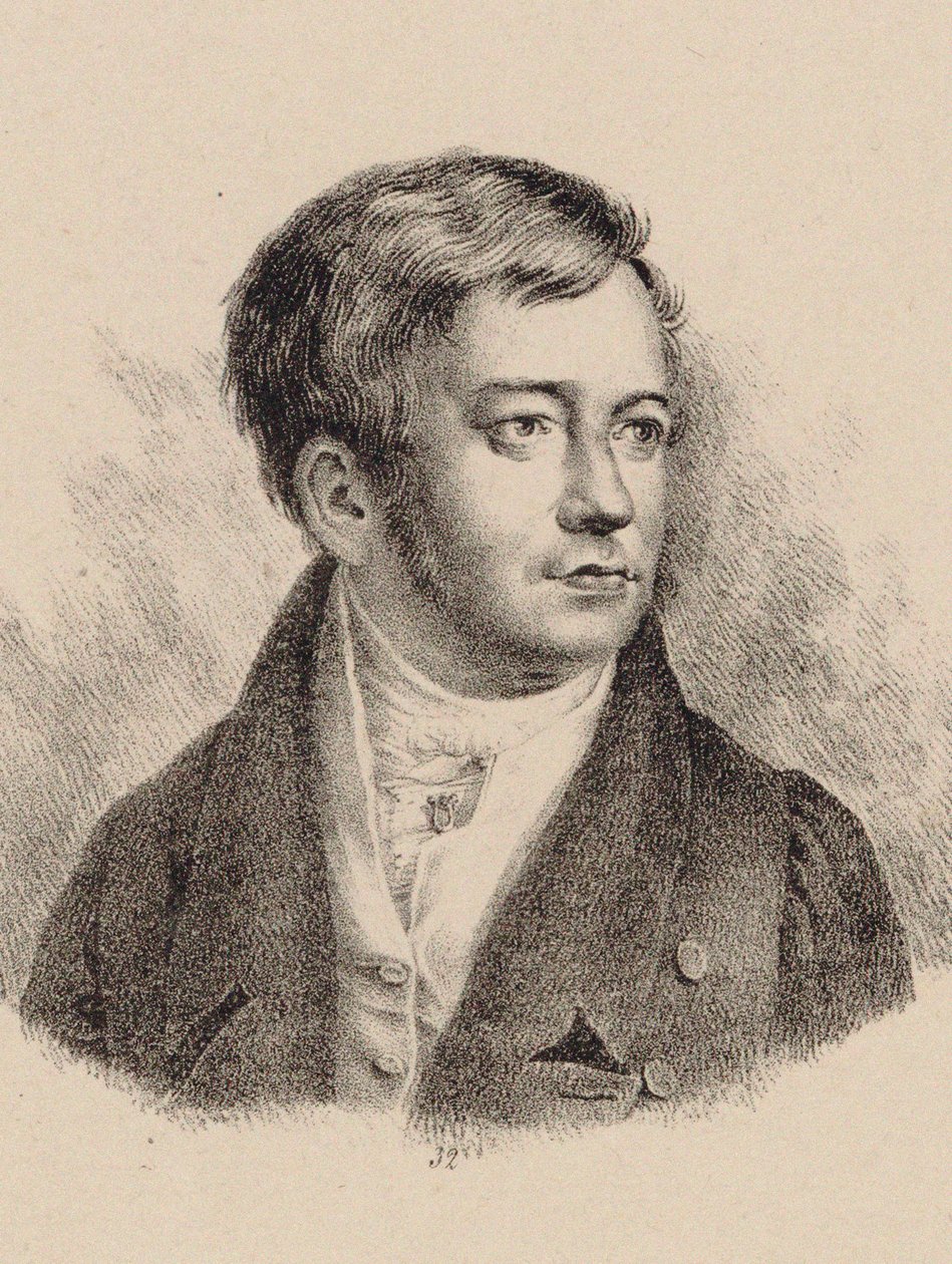 Porträt des Organisten und Komponisten Friedrich Schneider 1786-1853 von Unbekannt
