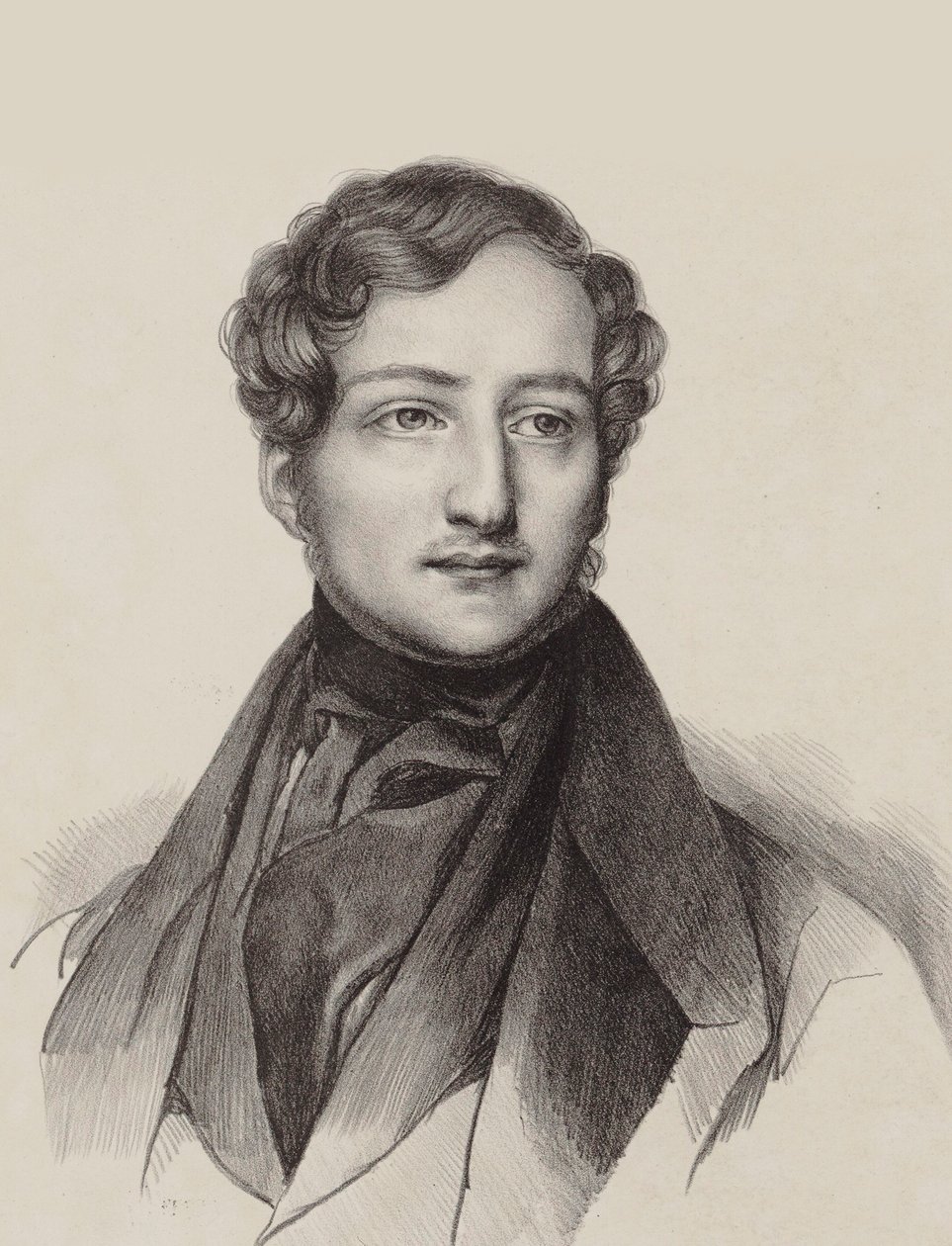 Porträt des Pianisten und Komponisten Sigismund Thalberg 1812-1871 von Unbekannt