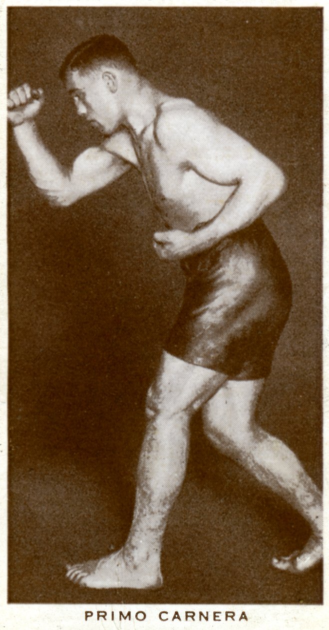 Primo Carnera, italienischer Boxer, 1938 von Unbekannt