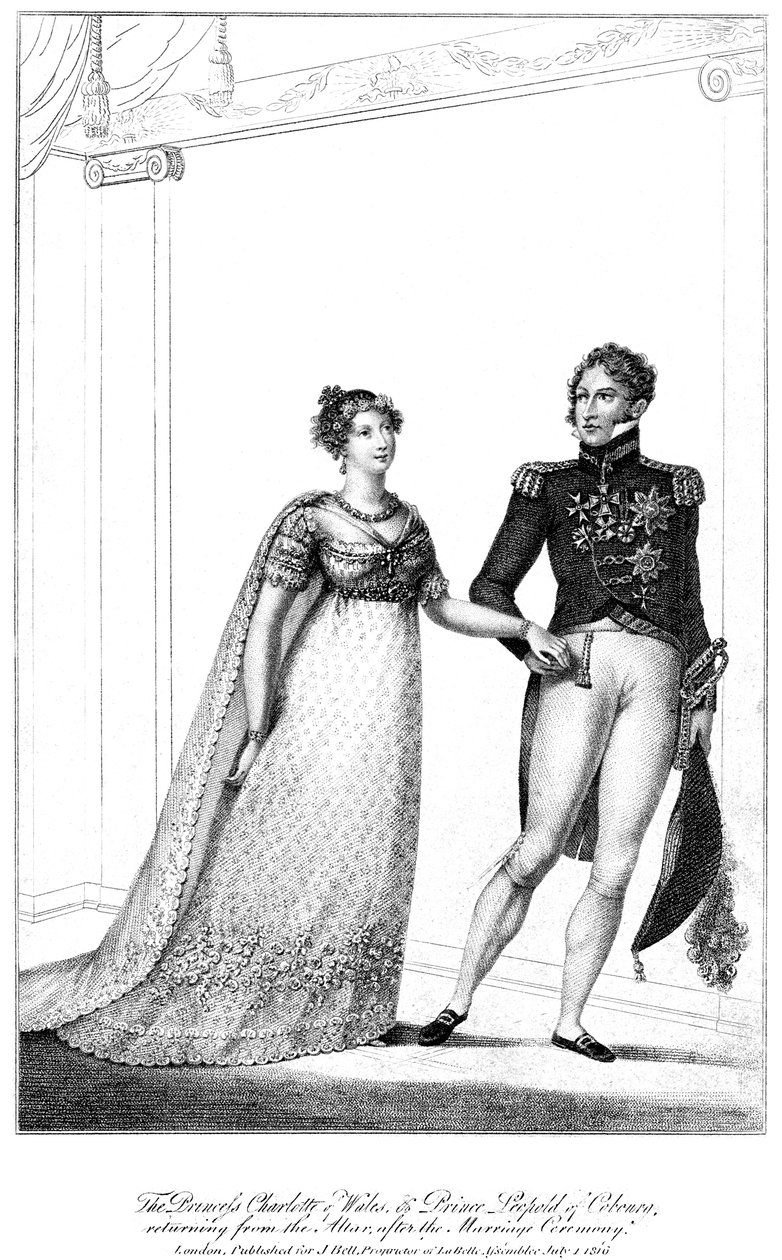 Prinzessin Charlotte & Prinz Leopold, 1816 von Unbekannt