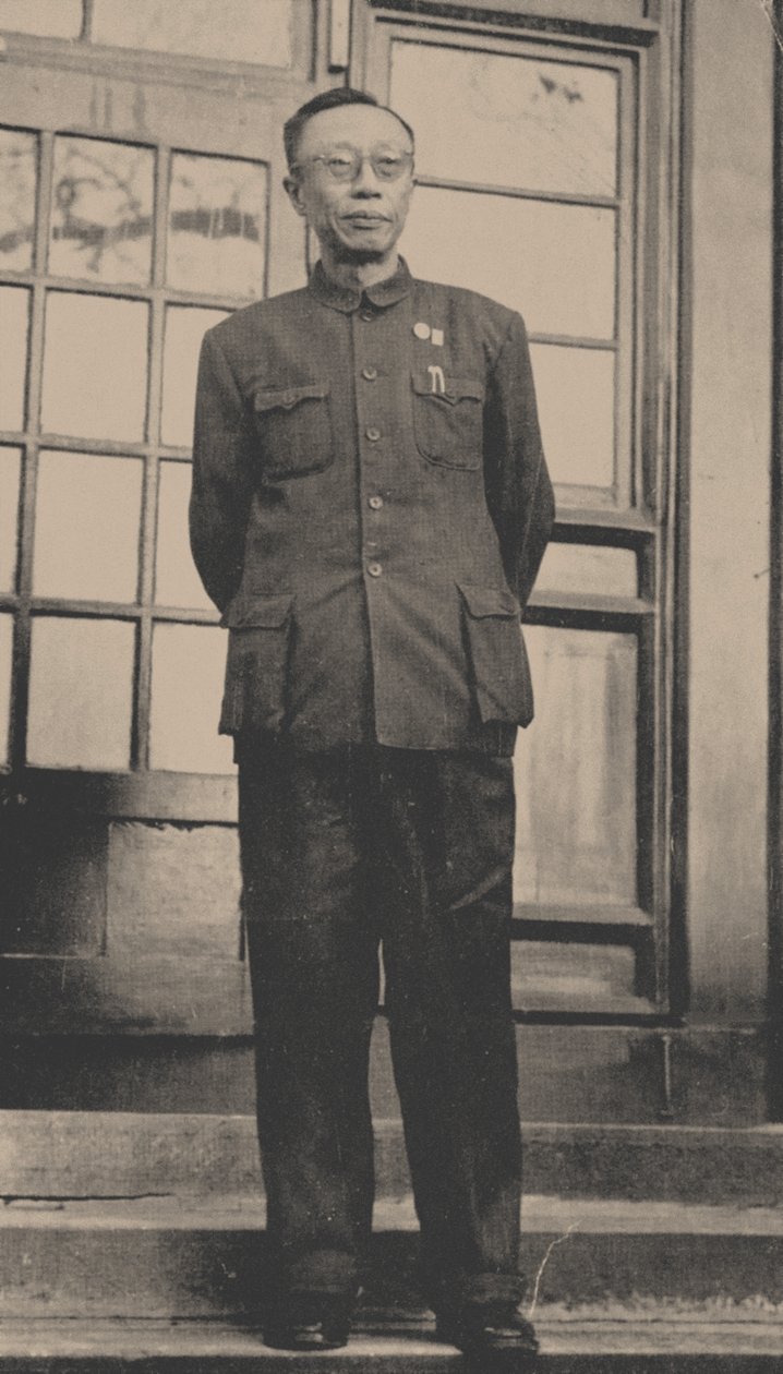 Puyi, der letzte Kaiser von China, in seinen späteren Jahren von Unbekannt