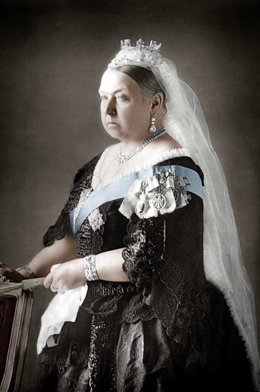 Königin Victoria des Vereinigten Königreichs, ca. 1890 von Unbekannt