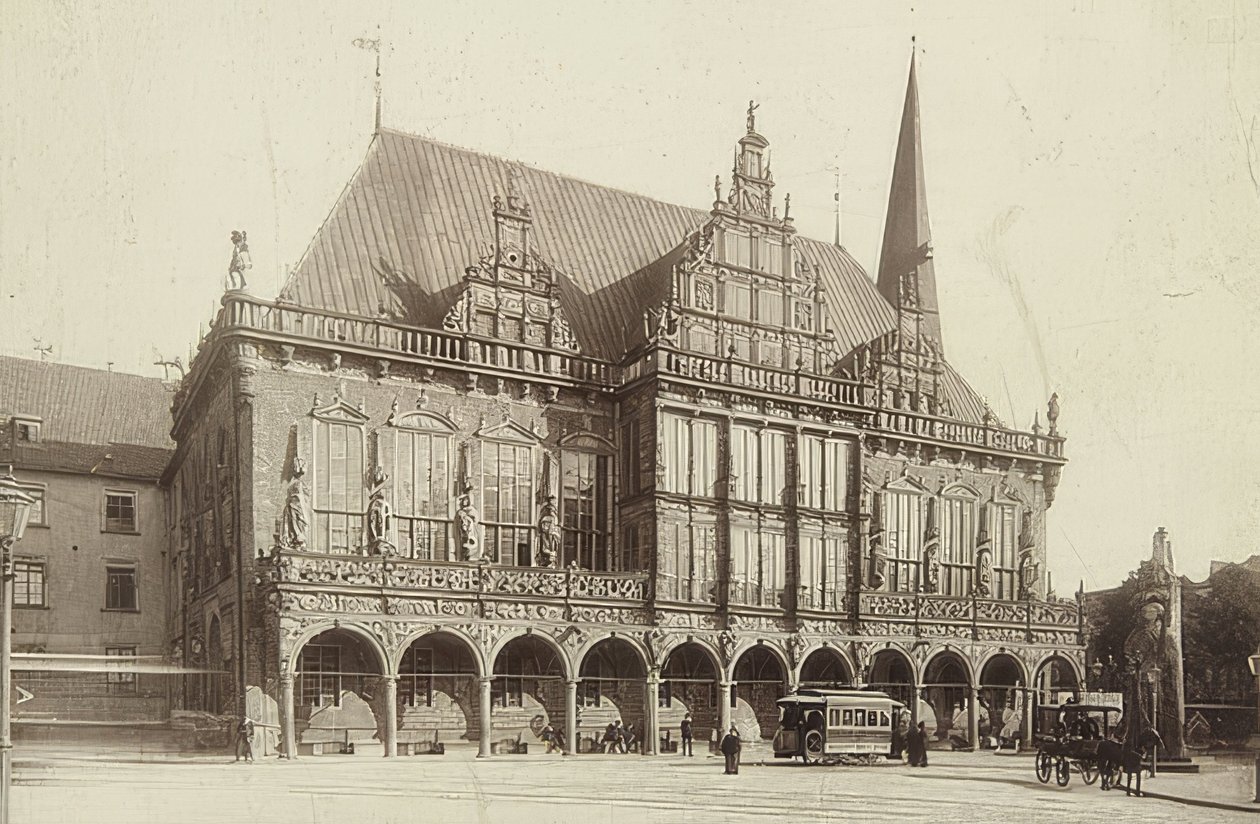 Rathaus in Bremen von Unbekannt