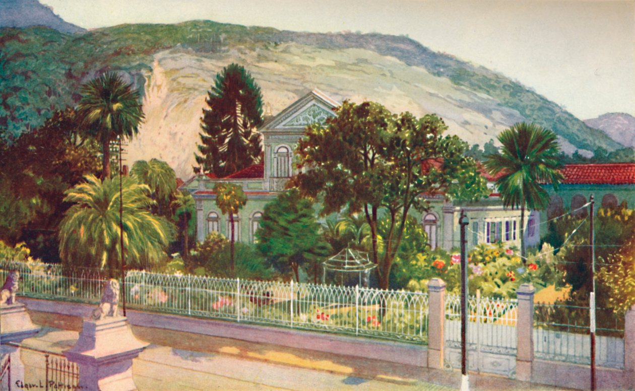 Residenz von Senator Ruy Barboza, Rua Sao Clemente, 1914 von Unbekannt