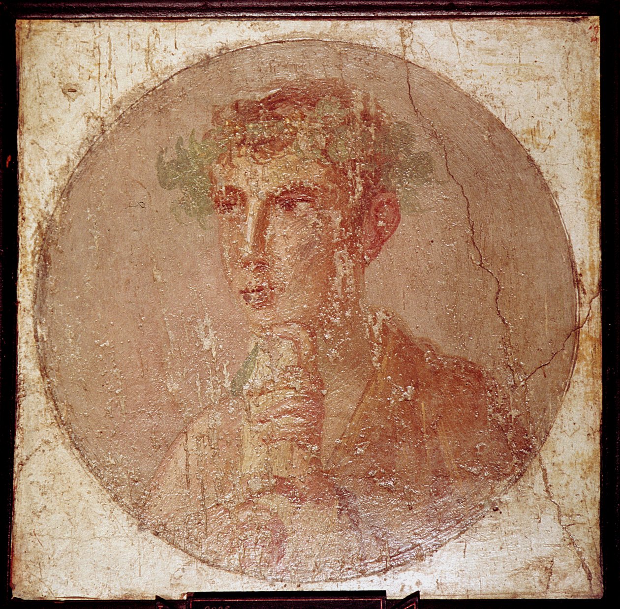 Römisches Porträtgemälde eines jungen Mannes, Pompeji, Italien von Unbekannt
