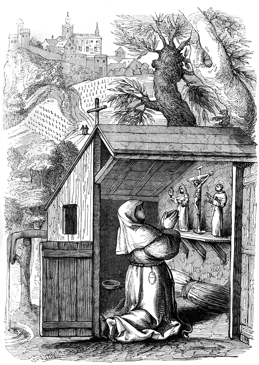 Heilige Colette 1381-1447, ca. 16. Jahrhundert, 1849 von Unbekannt