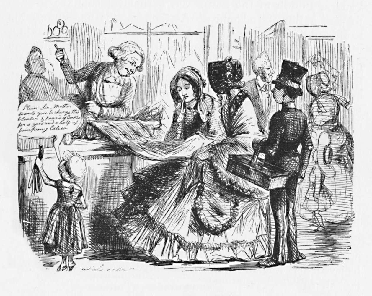 Währungsknappheit im Jahr 1847, um 1850 von Unbekannt
