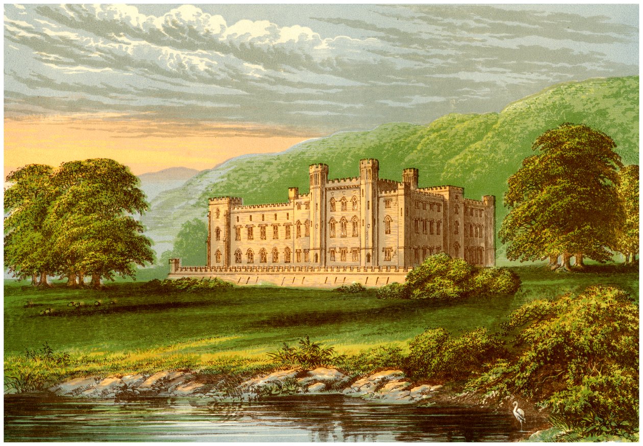 Scone Palace, Perthshire, Schottland, Heimat des Earl of Mansfield, ca. 1880 von Unbekannt