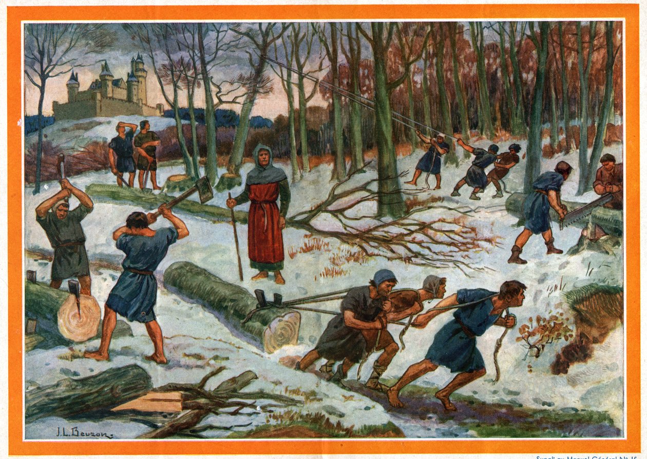 Leibeigenschaft im Mittelalter von Unbekannt