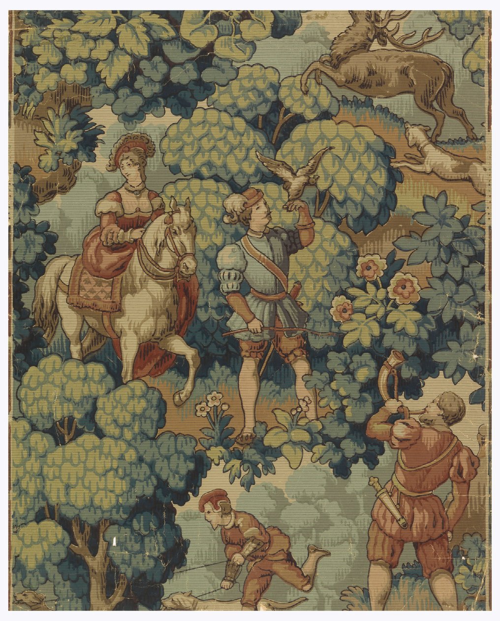 Tapete (möglicherweise England), 1875–1900 von Unbekannt