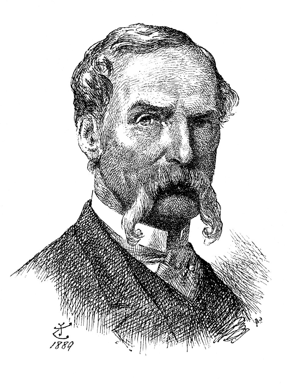 Sir John Tenniel, britischer Künstler und Karikaturist, 1889-1895 von Unbekannt