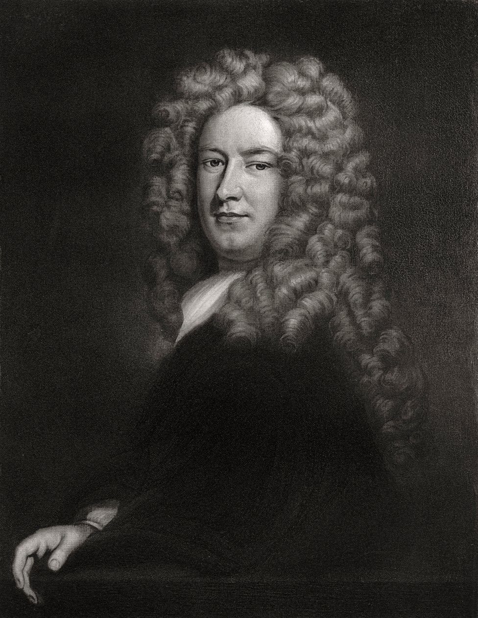 Sir Samuel Garth, englischer Arzt und Dichter, um 1705-1710 von Unbekannt