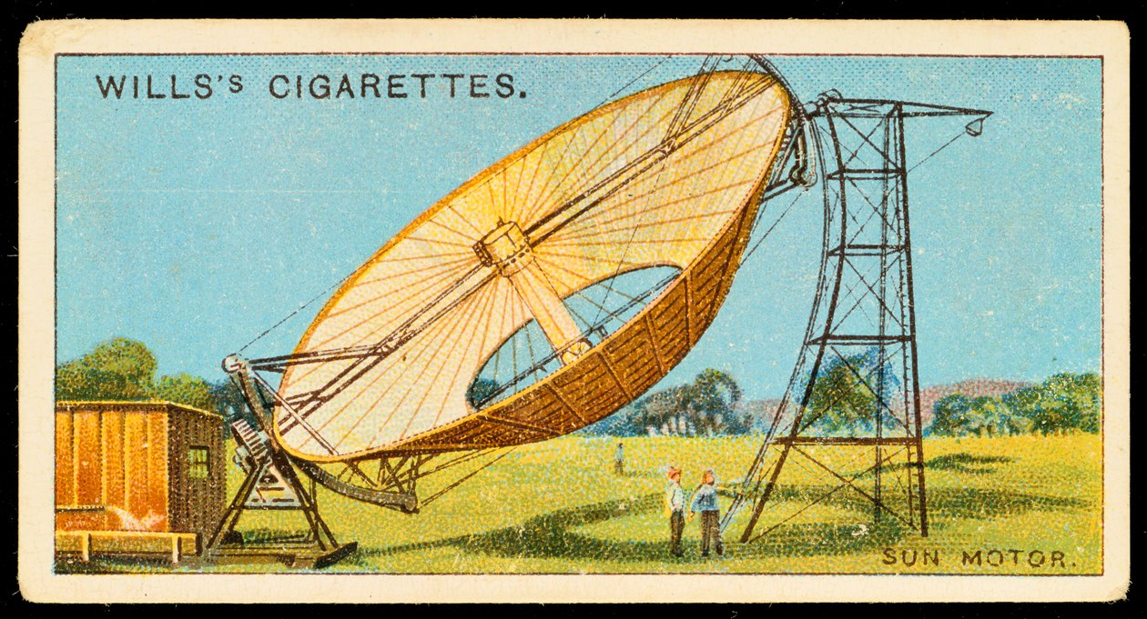 Solarmotor von Aubrey Eneas aus Boston, ca. 1905-1910 von Unbekannt