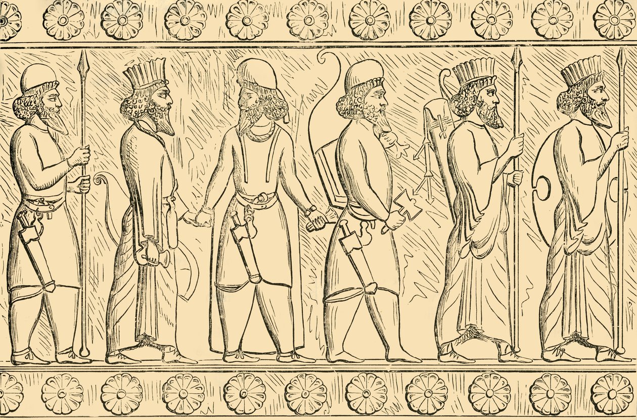 Soldaten, 1890 von Unbekannt