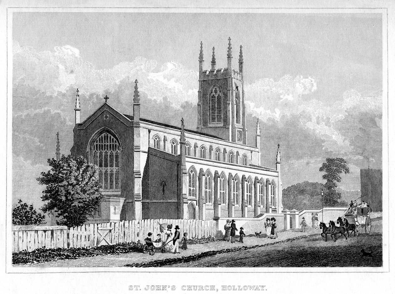 St. Johns Kirche, Holloway, London von Unbekannt