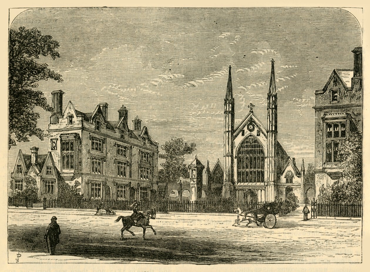 St. Katharines Hospital, um 1876 von Unbekannt
