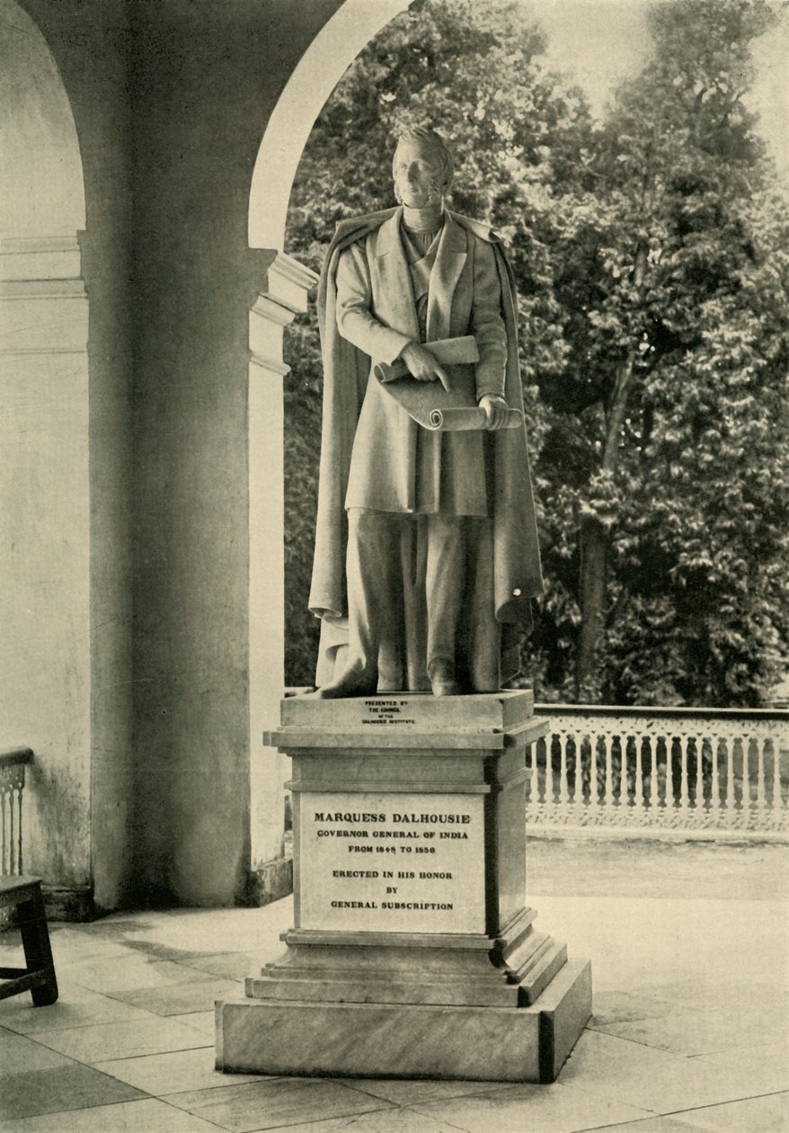 Statue von Lord Dalhousie von Unbekannt
