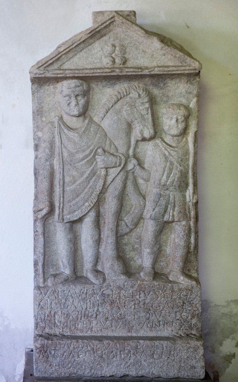 Stele, Valerio Alucenzio, Stein, 3. Jahrhundert von Unbekannt