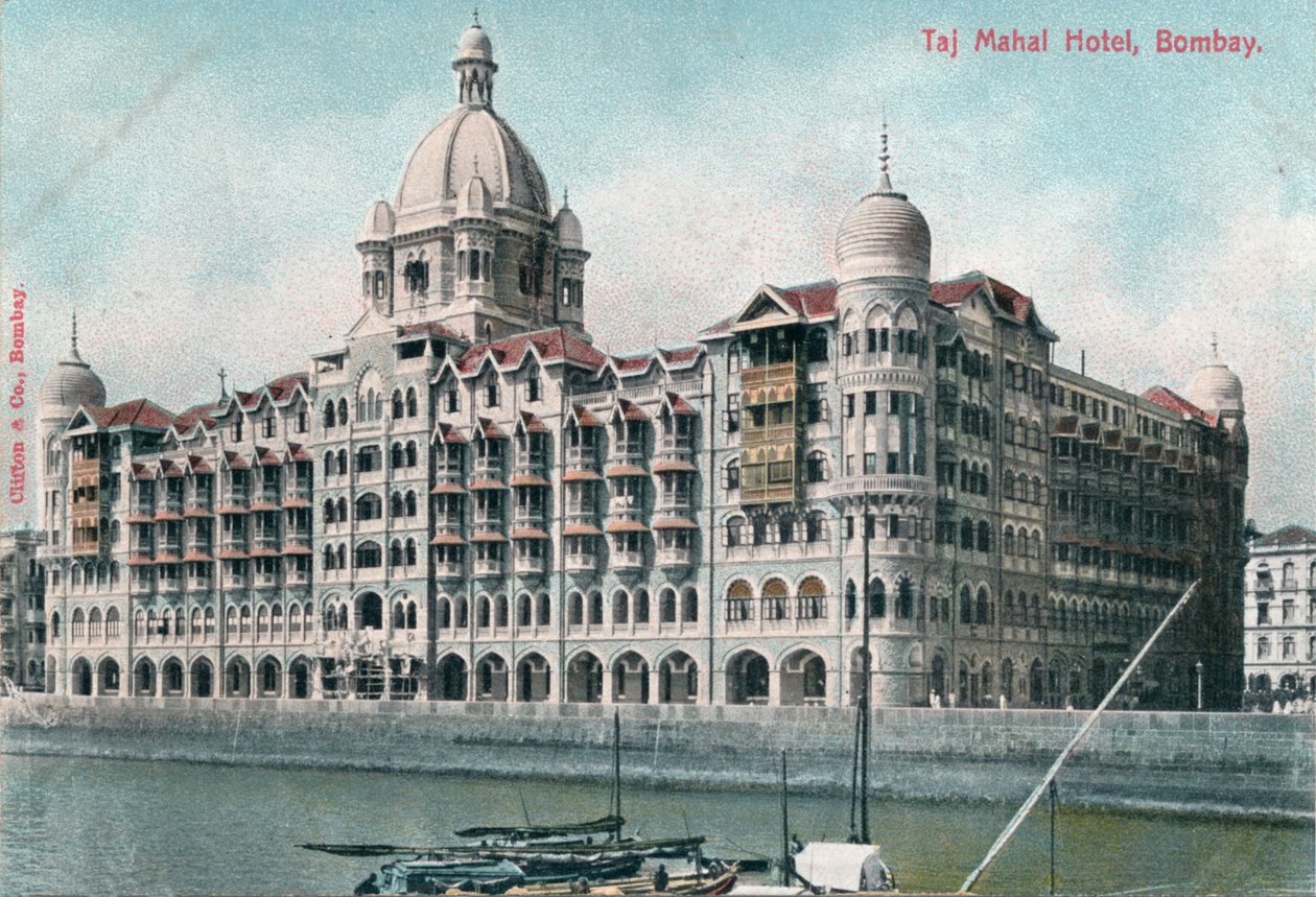 Taj Mahal Palace Hotel, Bombay, Indien, 20. Jahrhundert von Unbekannt