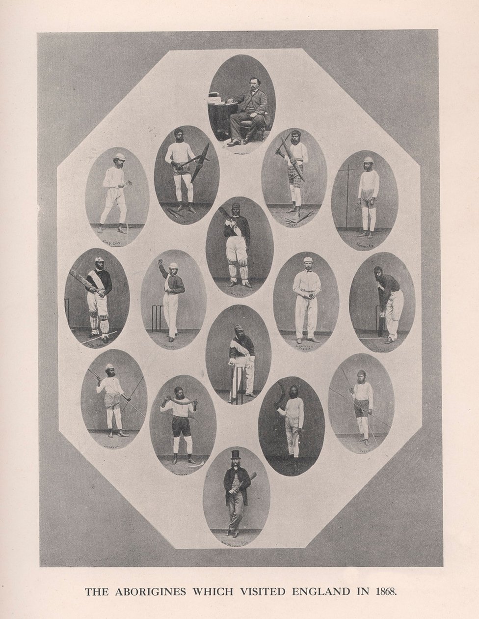 Die Aborigines, die 1868 England besuchten, 1912 von Unbekannt