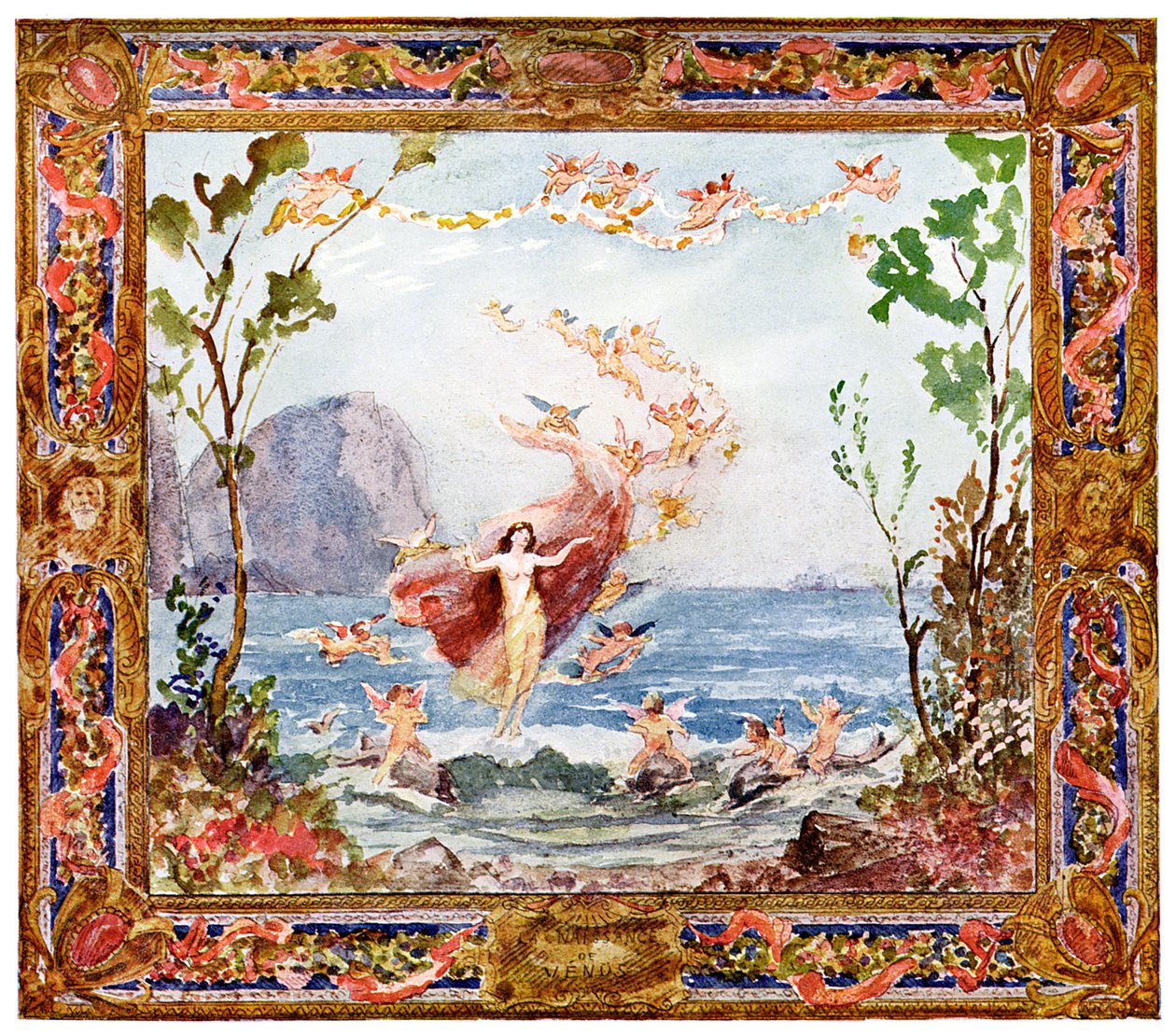 Die Geburt der Venus, 1900 von Unbekannt