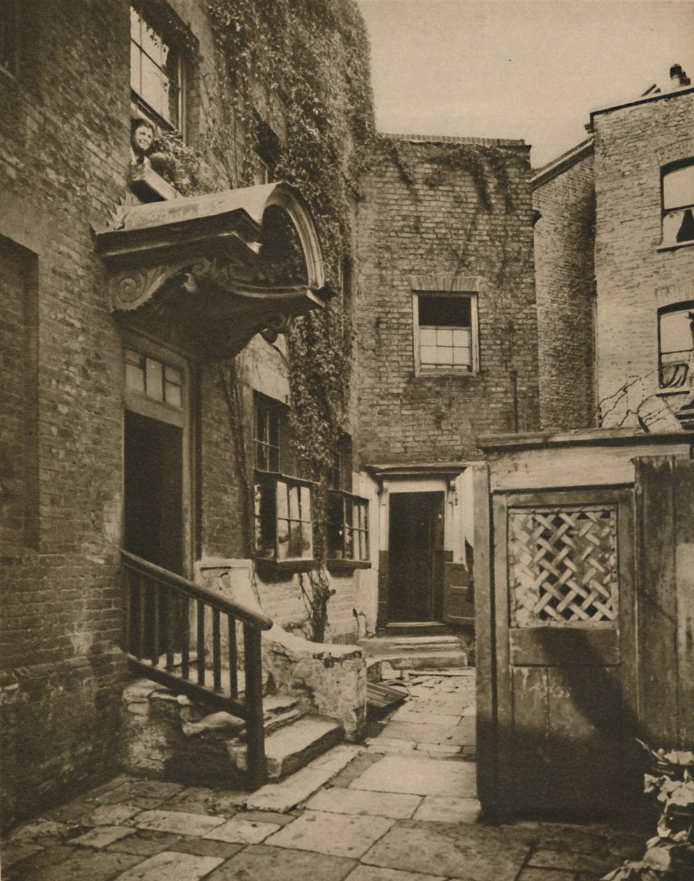 Das Brückenhaus in George Row, Bermondsey, um 1935 von Unbekannt