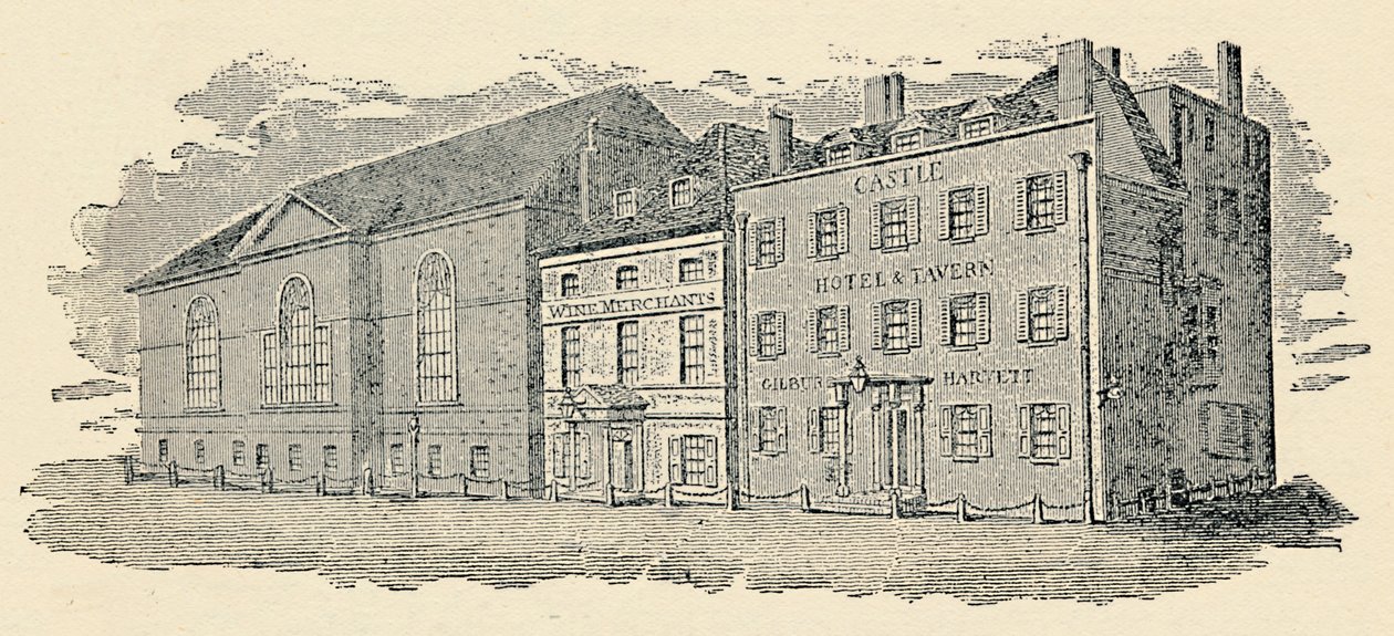 The Castle Tavern, Brighton, 1814, 1939 von Unbekannt