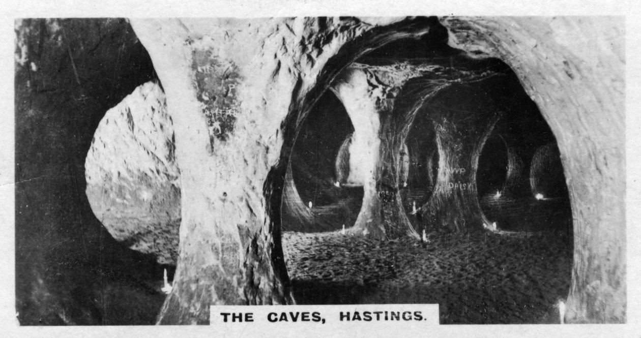 Die Höhlen, Hastings, Sussex, ca. 1920er von Unbekannt